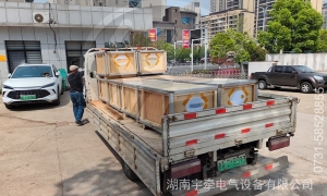 一批ZQ-21直流牽引電機(jī)裝車發(fā)往海外